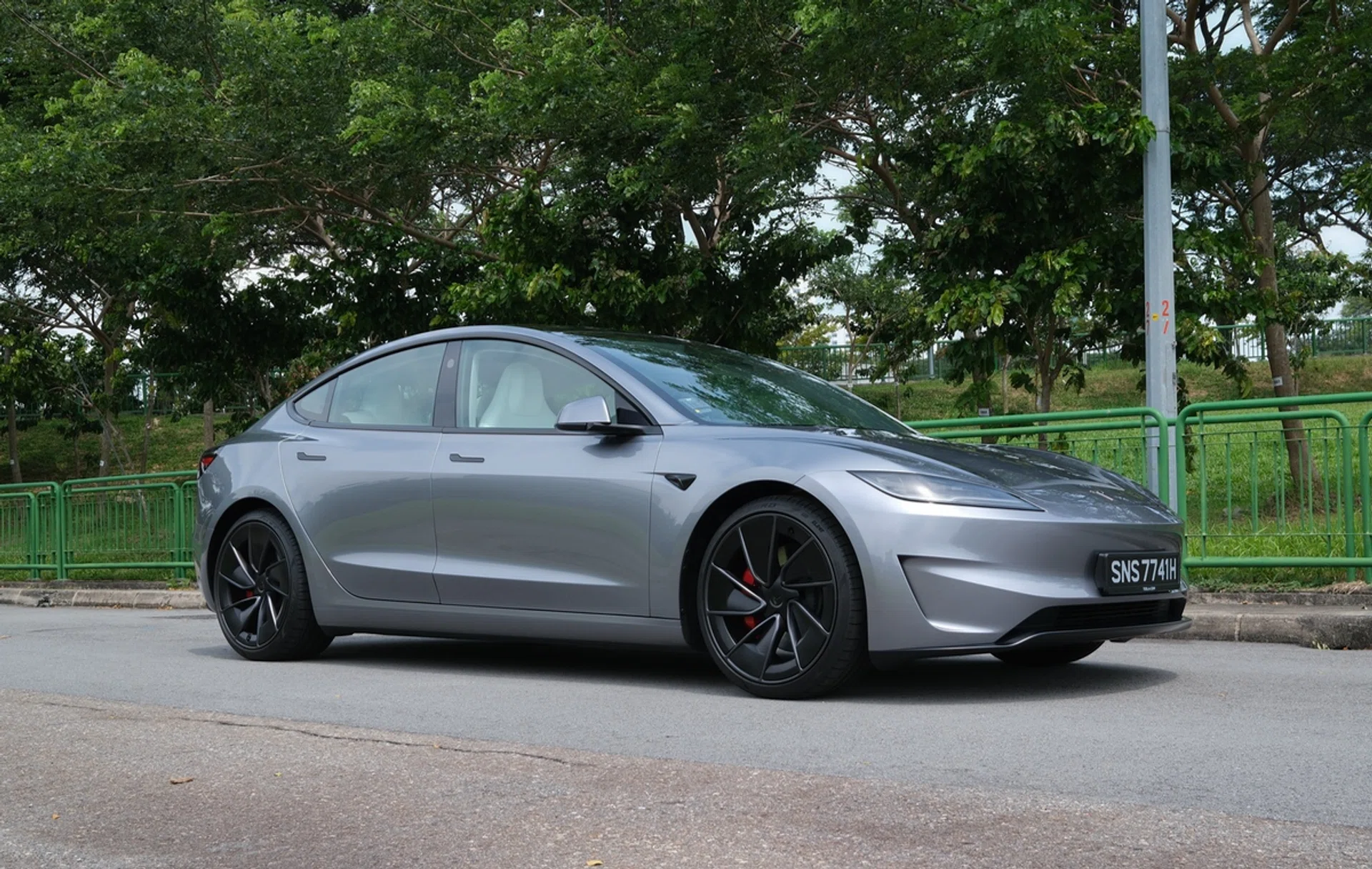 It's not only fast, but it handles decently too. The Model 3 Performance is the one to have if you are a driving enthusiast shopping for an EV. Photo: HWZ