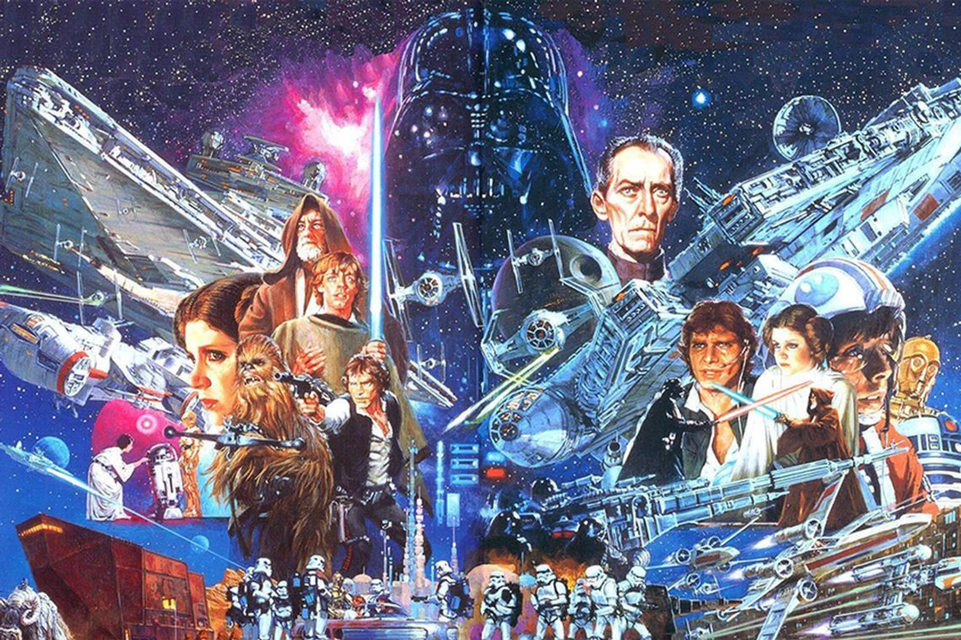 The Star Wars EU consists of thousands of new characters and hundreds of novels and comics outside of the movies and animated TV series.