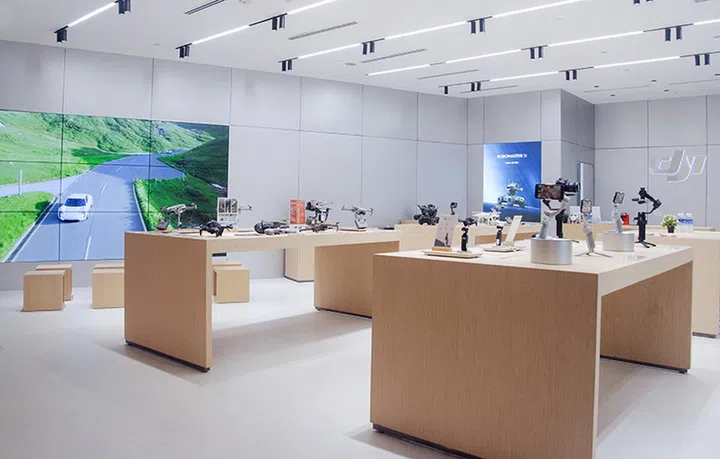 DJI official store at VivoCity. Image: DJI Singapore.