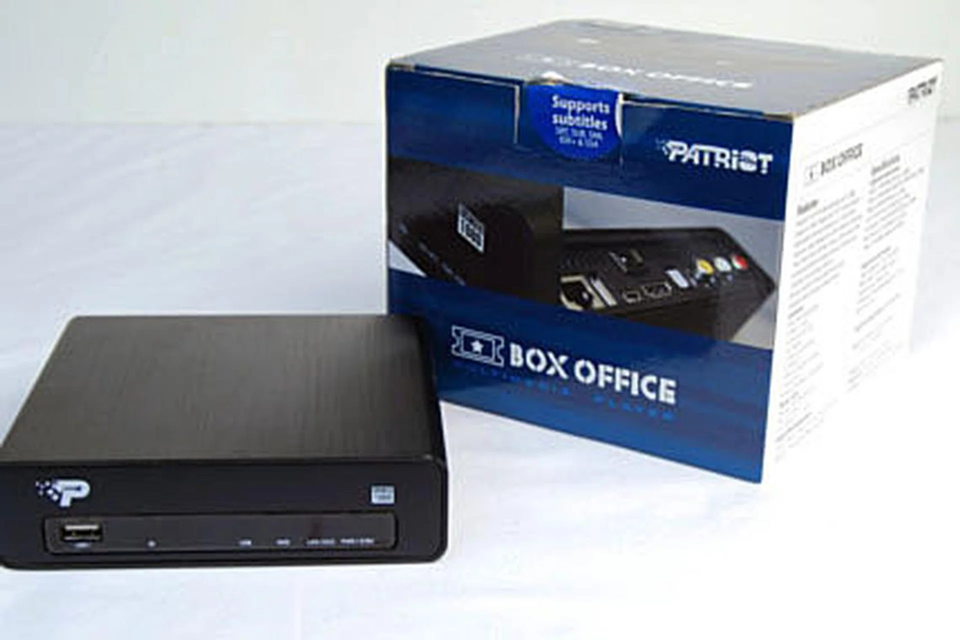 The Patriot Box Office Media Player.