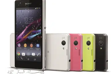 The Sony Xperia Z1 Compact will be  available in four colors: white, black, pink and lime.