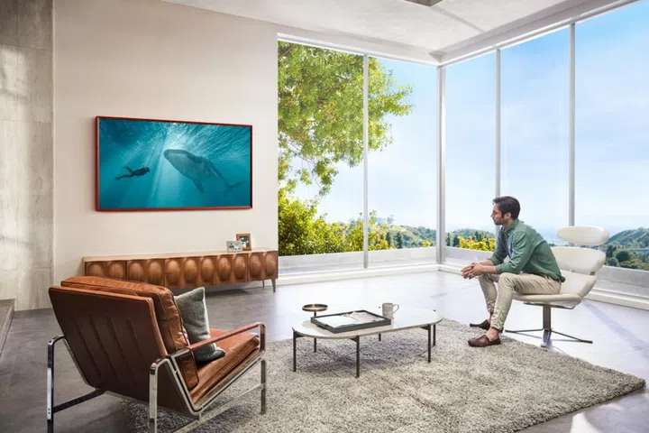The new Frame. (Image source: Samsung)