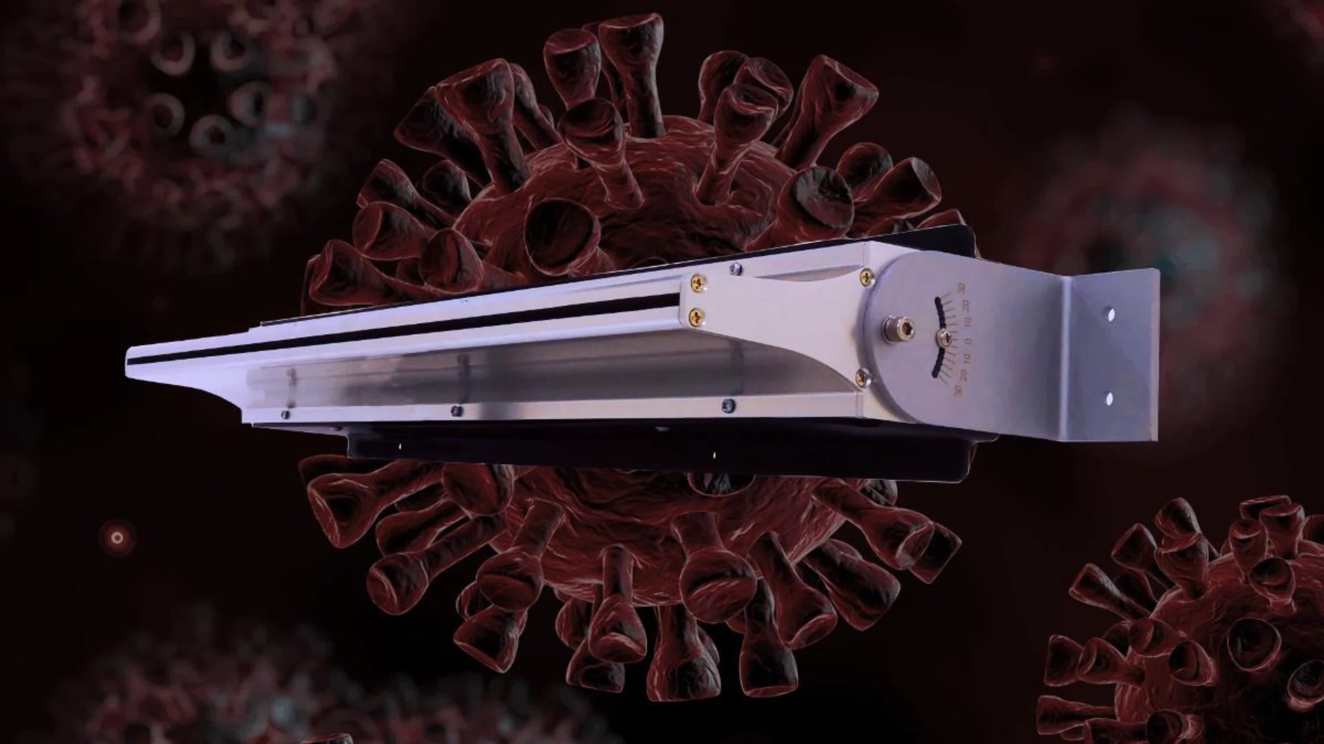 An air disinfection solution from Ecosparks. Image source: Ecosparks. 