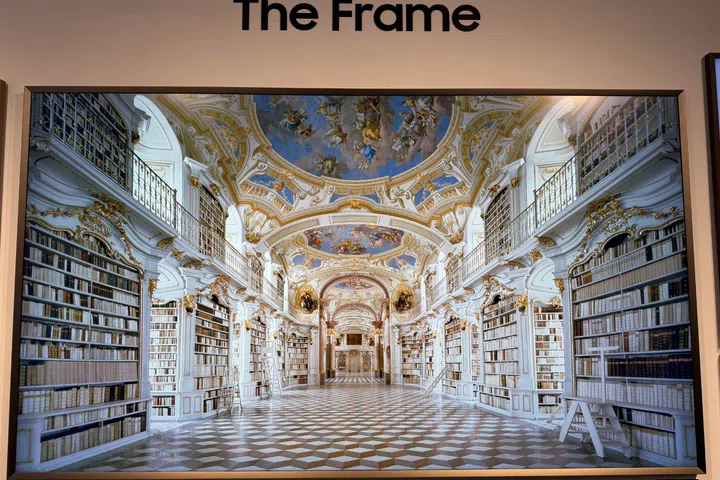 Put a piece of art on your wall with The Frame Pro