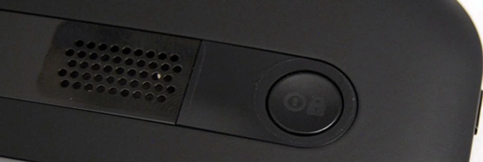  The Power button also doubles as a screen lock, just like most mobile devices.