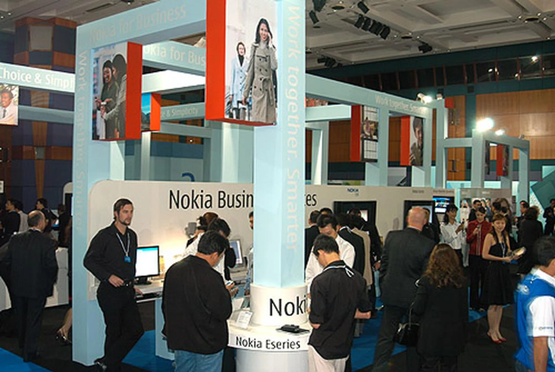 The Nokia business phone booth.