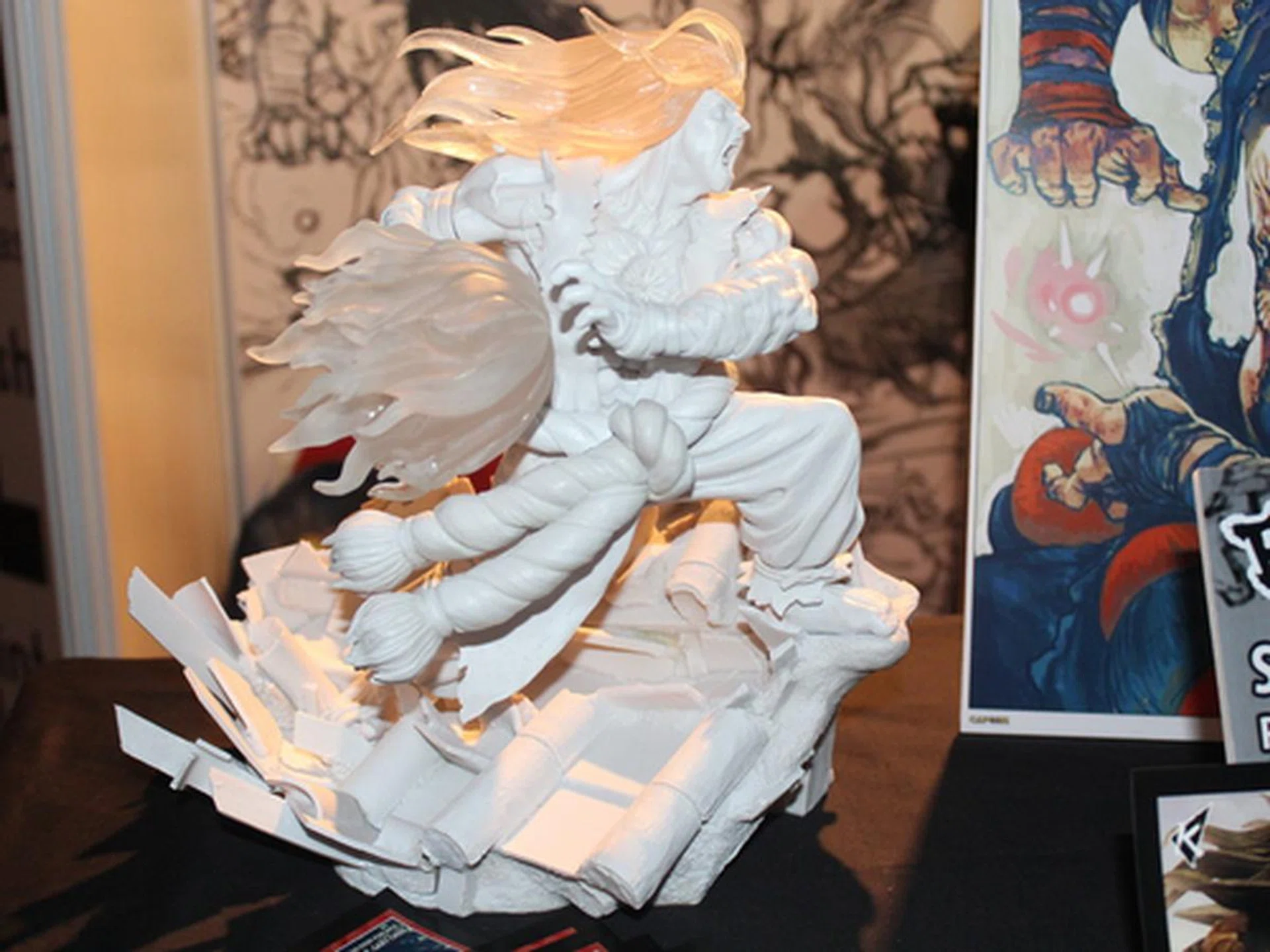 The Evil Ryu diorama from Kinetiquettes is extraordinary! Look at the detailing! It's set to complement an upcoming Oni diorama.