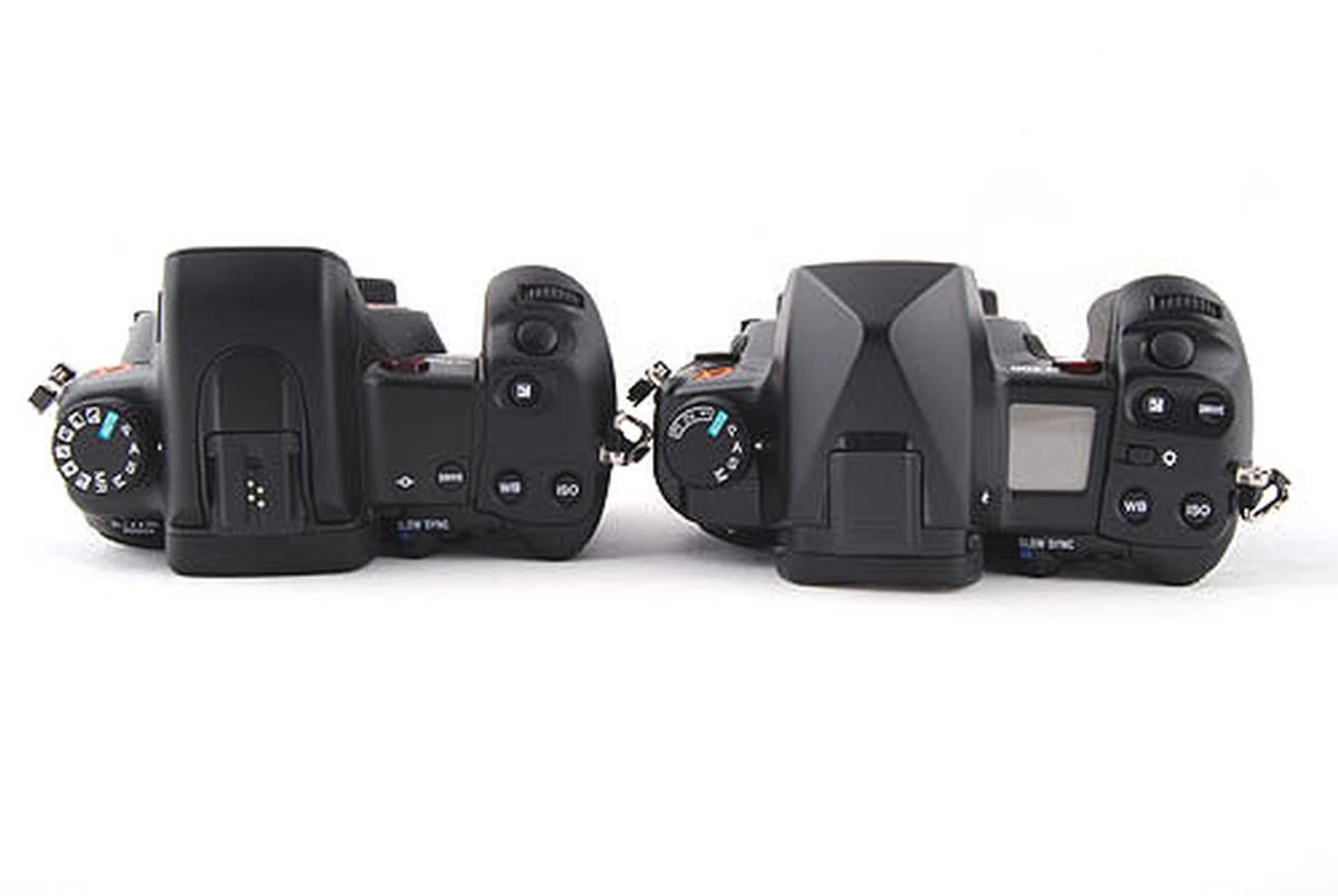 The top LCD information panel will probably catch your eye immediately. This is the first Sony camera with a top LCD info panel.