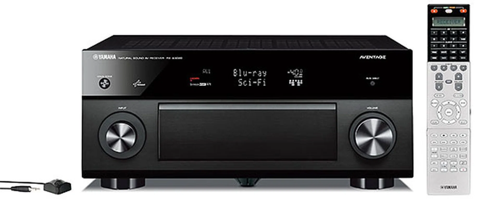 The new flagship in the Aventage series is the RX-A3020, a 9.2-channel AV receiver with 11.2-channel expandability. Other features include noise reduction using the HQV Vida processor, AirPlay support, and multi-zone HDMI output.