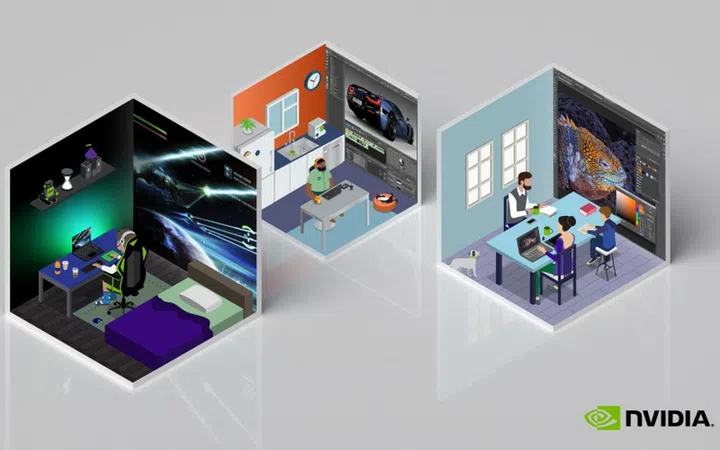 The new vGPUs can be used almost anywhere. Image courtesy of NVIDIA. 