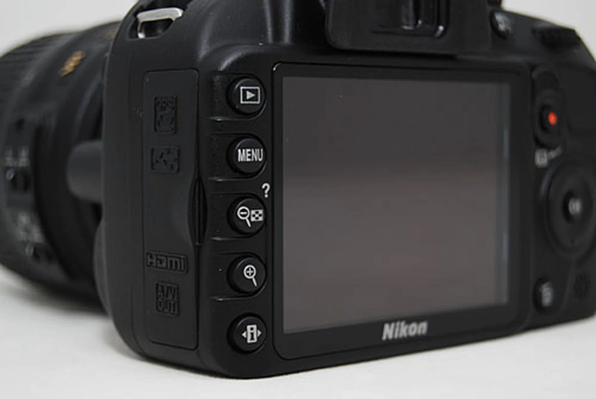 The four buttons beside the LCD screen are now five, and have been pushed even further to the edge of the body.