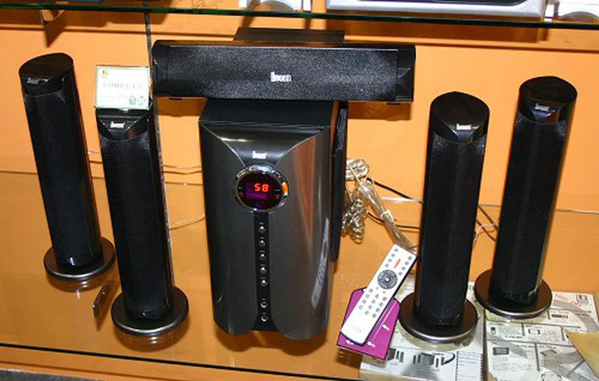  Dolby and THX ready, the Divoom Comet T1 impresses with a good performance-to-price ratio. $189 will get you this system that comes with a full-function digital remote control and virtual surround capability. It's more than powerful enough for enjoying movies in your bedroom.  