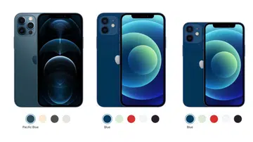The Apple iPhone 12 lineup.