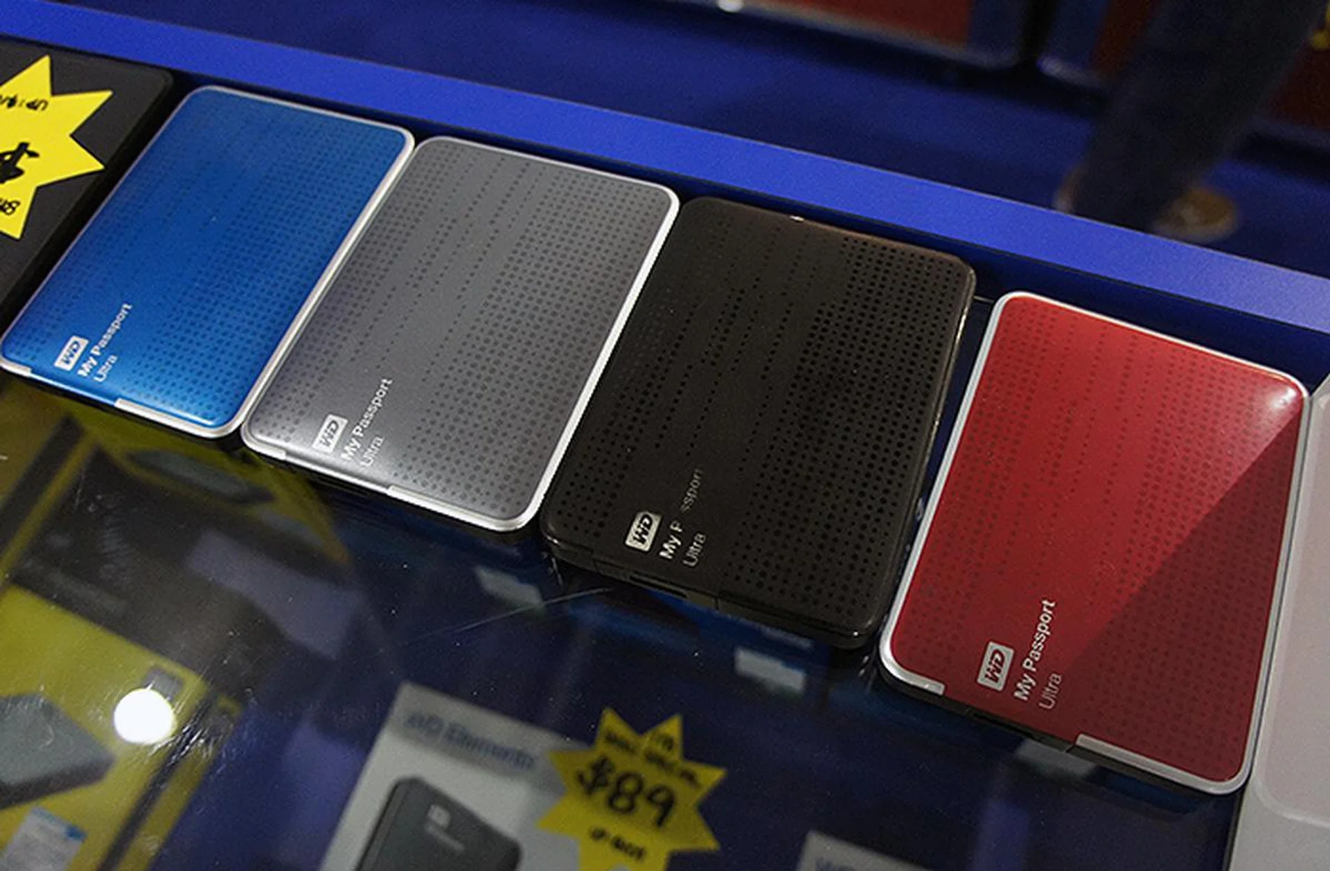 The Passport Ultra offers 256-bit AES hardware encryption and comes with an automatic backup software. The 1TB version is going for $99 (U.P.: $139), while the 2TB version is available at $189 (U.P.: $229).