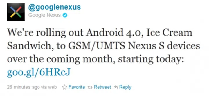 Source: @googlenexus