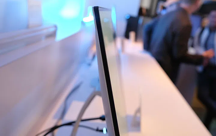 Just 5.5mm thick at the edges.