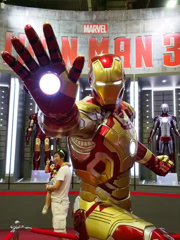If you're heading down you definitely shouldn't miss the life-sized Iron Man Hall of Armor.