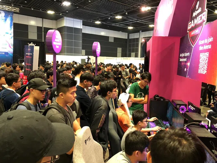 MyRepublic GAMER Arena - League of Legends Esports Tournament at Anime Fest Asia 2018