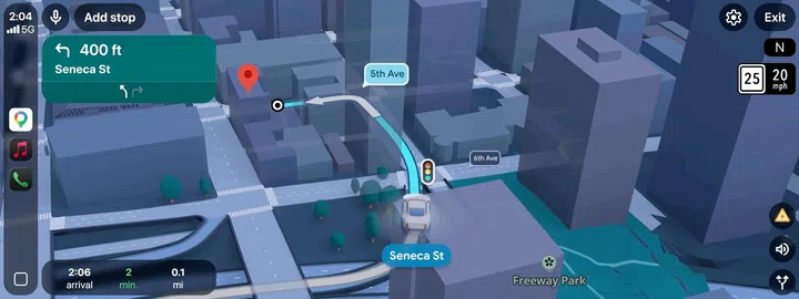 So you instinctively understand where you are and where you need to go.