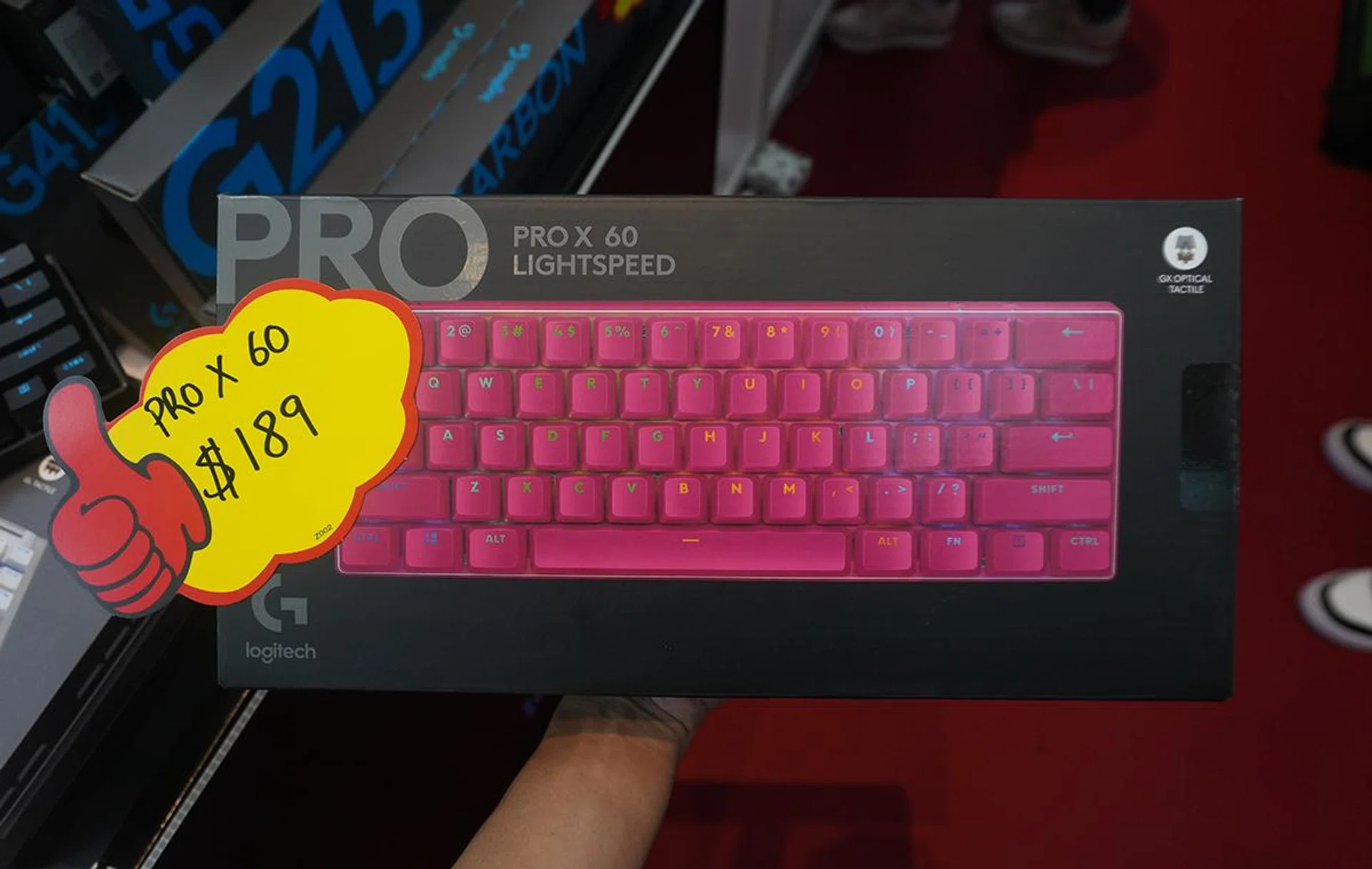 The 60% layout will take some time to get used to for some users. Photo: HWZ
