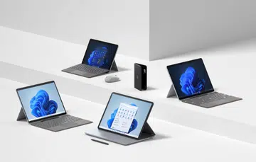 The products unveiled at Microsoft's Surface event. Image source: Microsoft