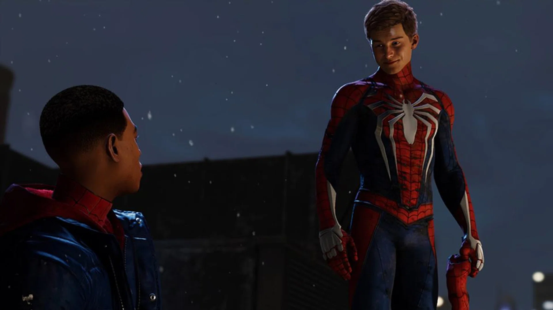 Peter leaves for a couple weeks during the events of this game, leaving Miles in charge of the city. 