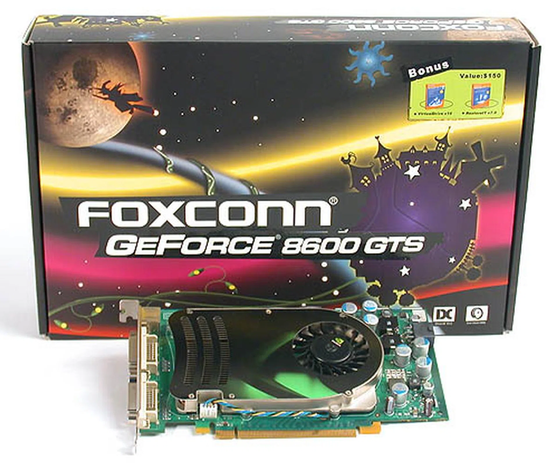 Foxconn's GeForce 8600 GTS.