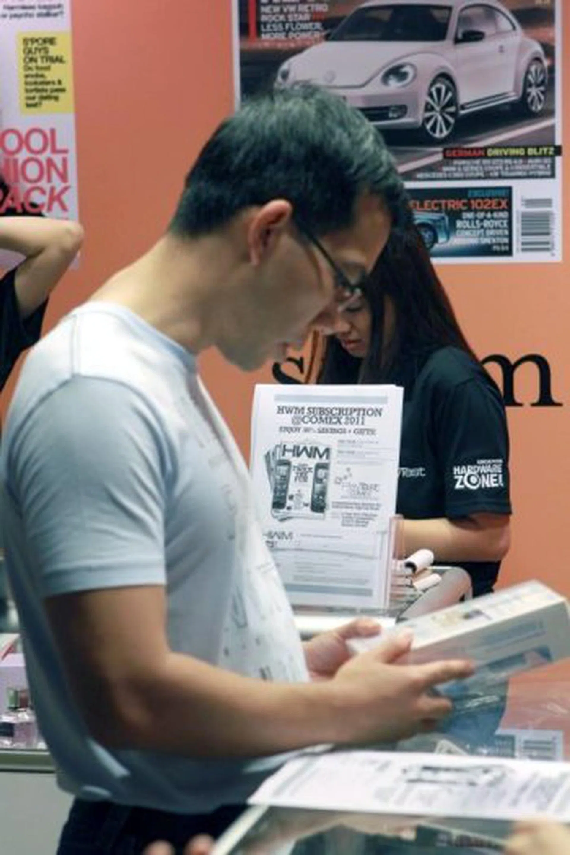 At HWM's booth, you can register for PlayTest@COMEX seminars, or subscribe to our range of magazines.