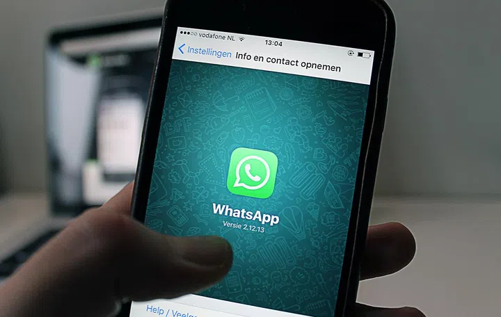 Photo of WhatsApp on a phone. Photo by Anton on Pexels.