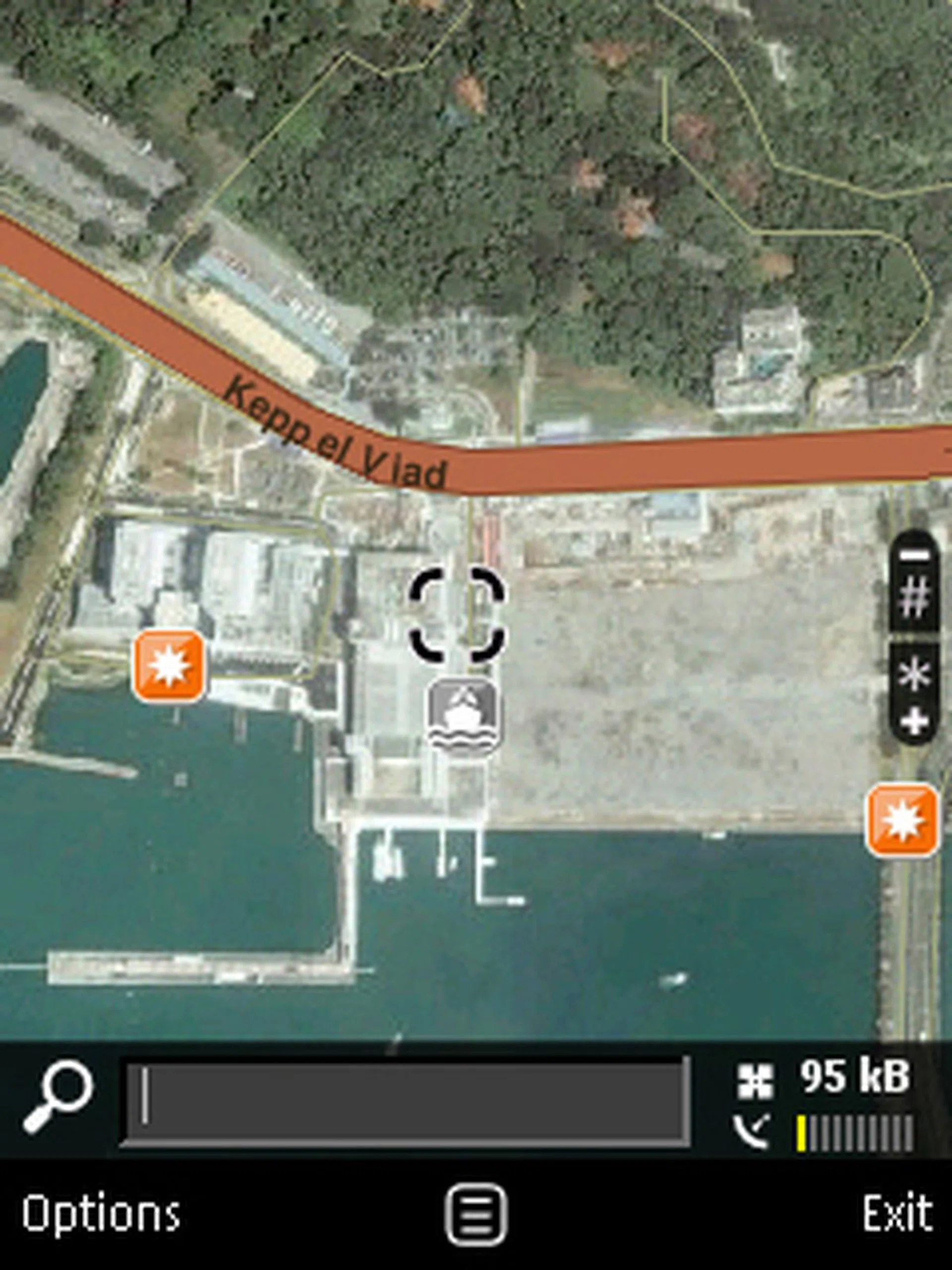 Nokia Maps 2.0 will be prominently featured on the N96, and with the addition of the hybrid mode that downloads satellite map imagery to the N96, there's more use for the Wi-Fi and HSDPA connection than ever before.