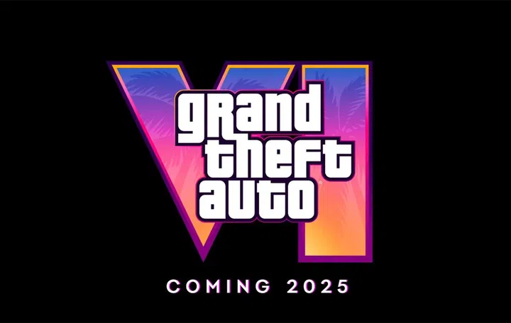 Grand Theft Auto VI's first teaser trailer, with a release year of 2025.