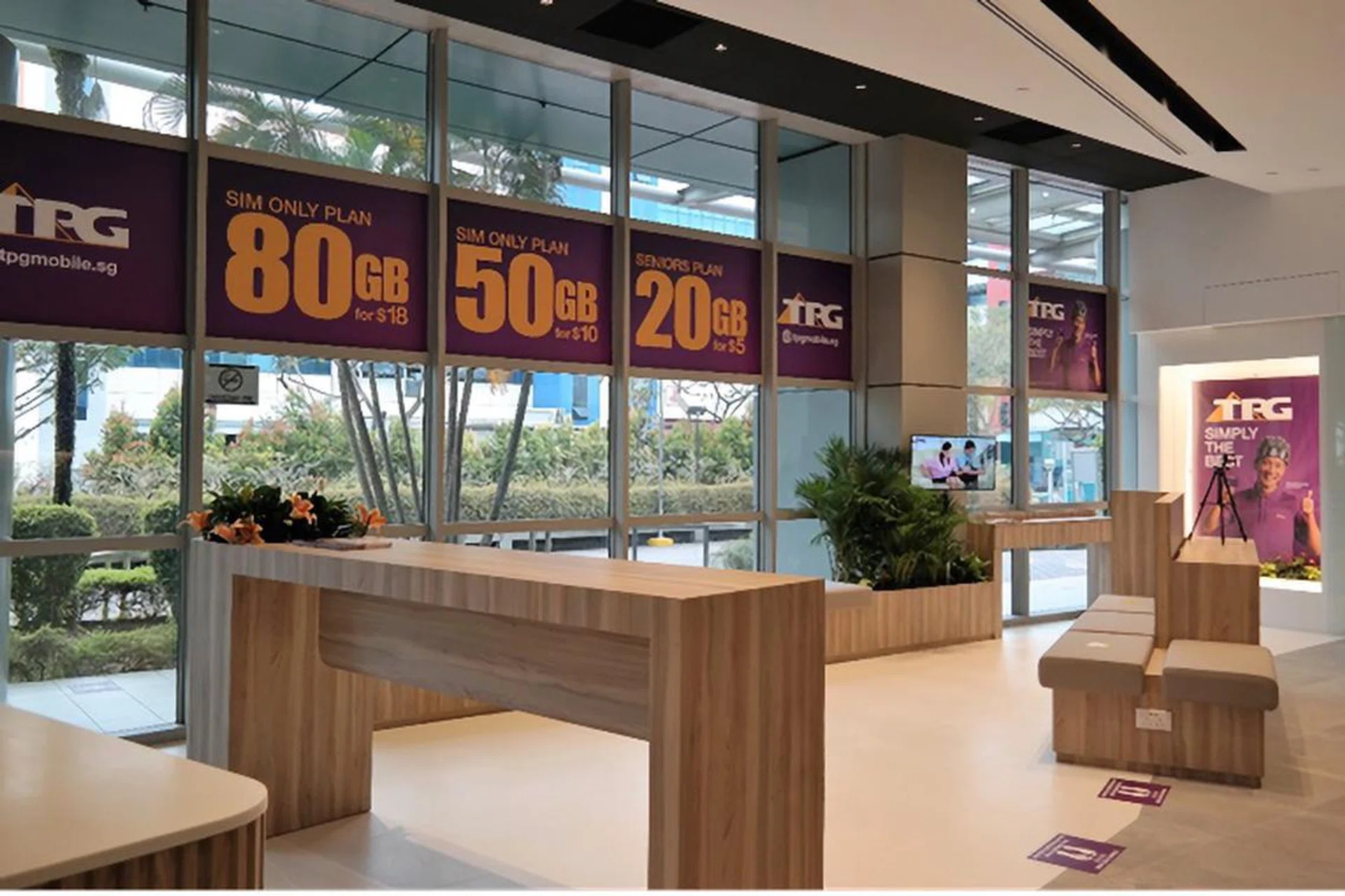 The inside of the new store. Image courtesy of TPG. 