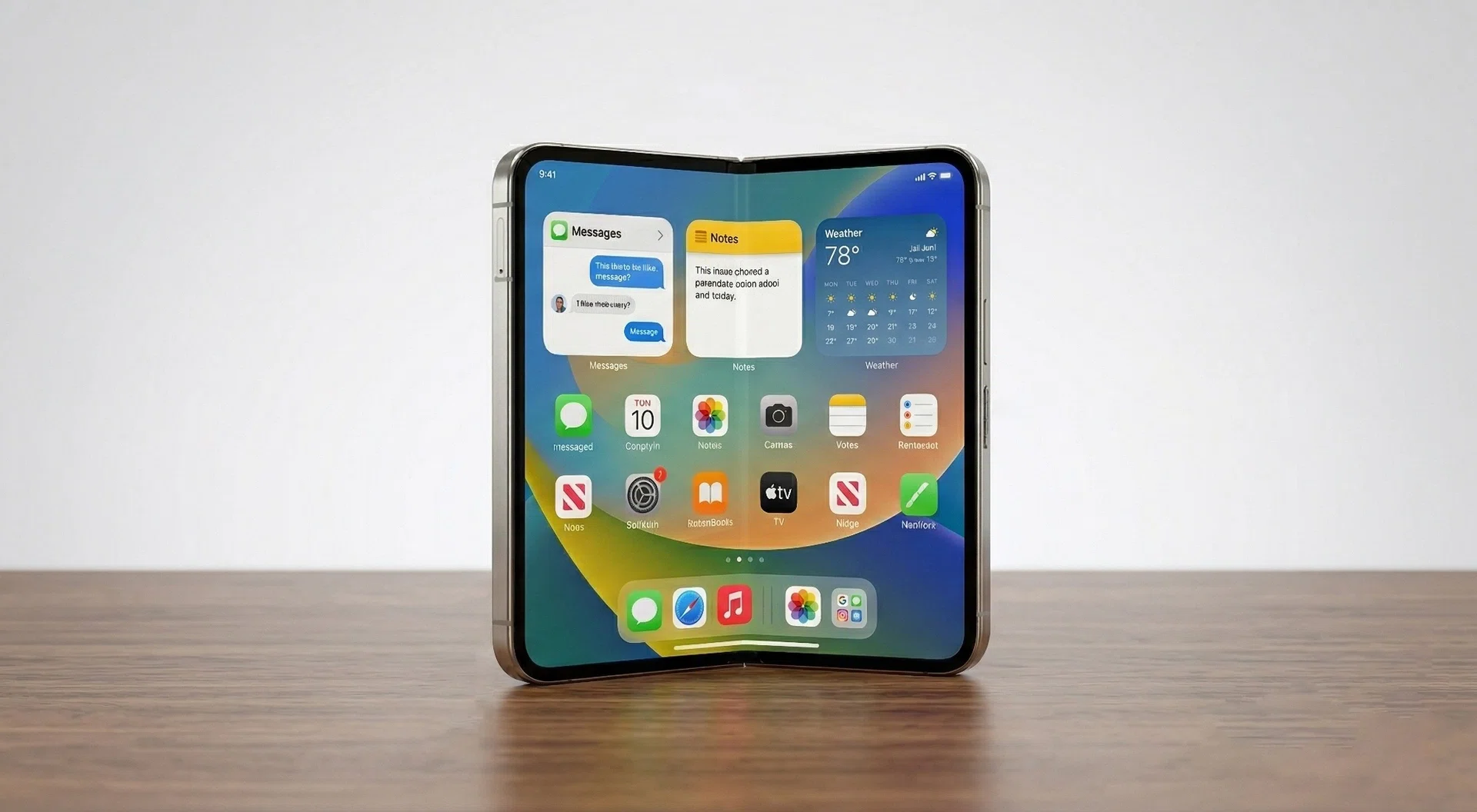 iPhone Fold Render