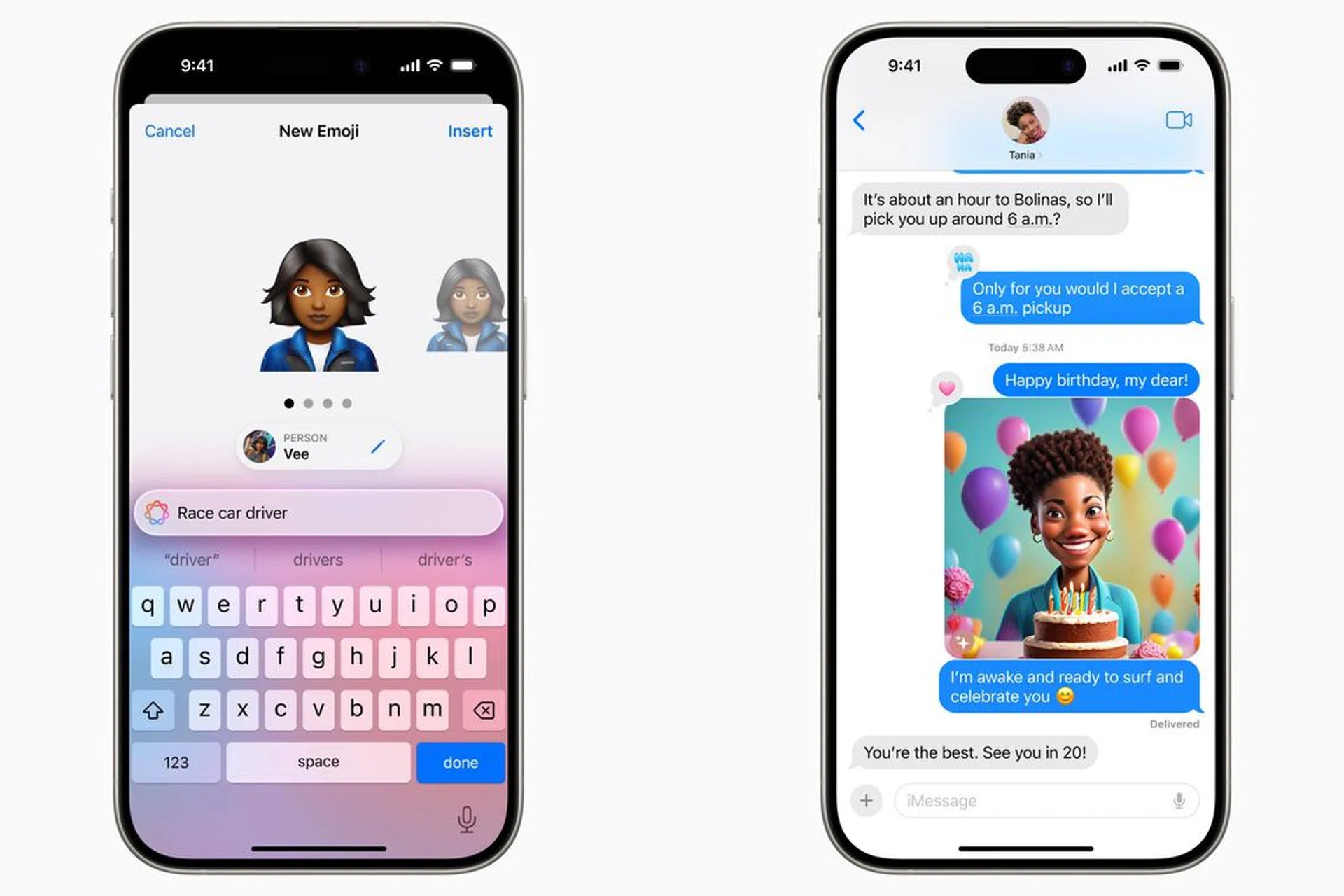 iOS 18.2 will add Image Playground and Genmoji to the suite of Apple Intelligence features. Photo: Apple
