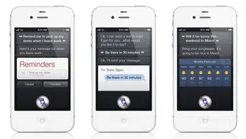 Meet Siri, the new voice assistant feature that'll be exclusively available on the iPhone 4S.