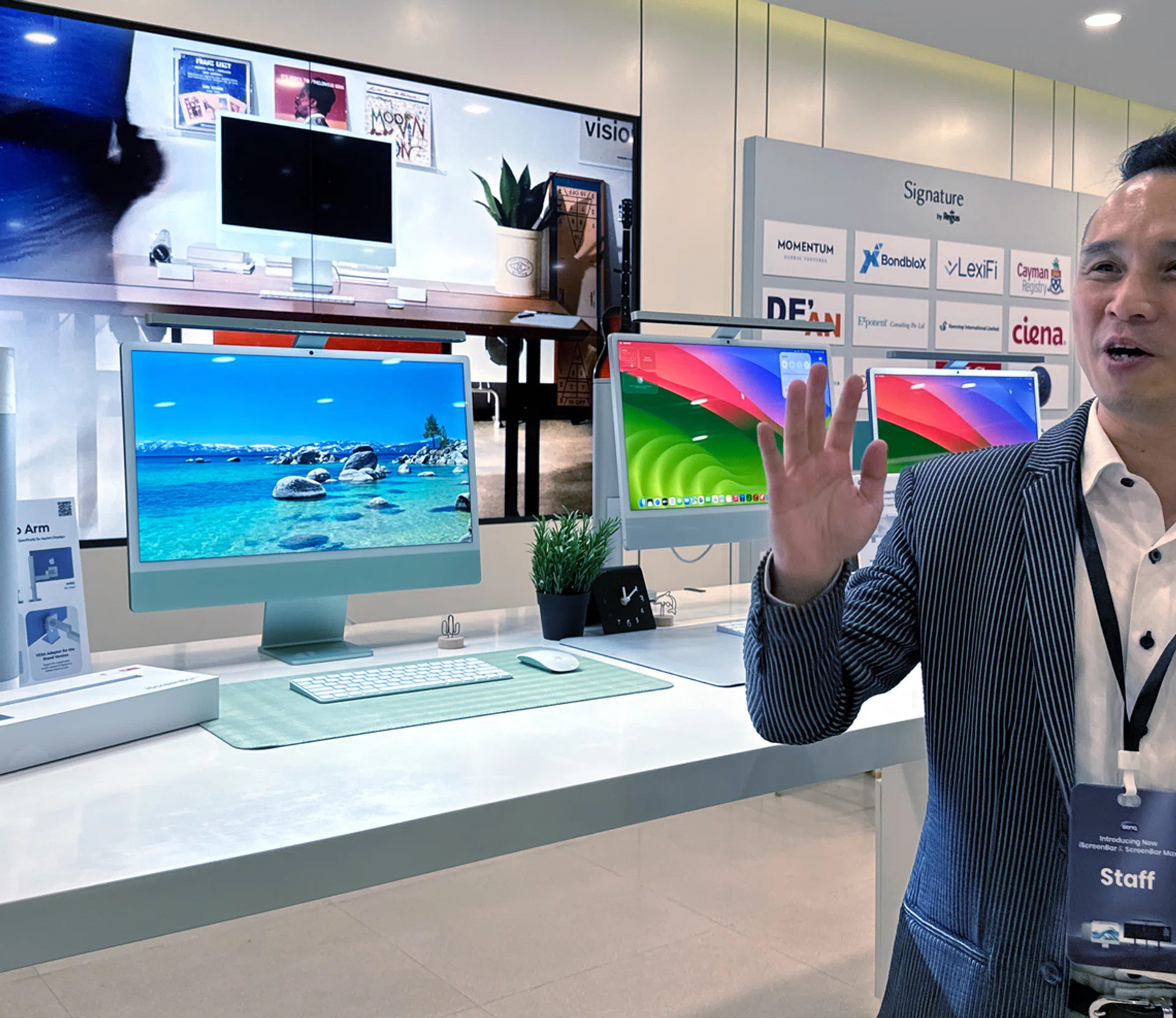 First look: BenQ adds two new overhead monitor light bars for iMac and ...