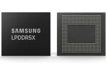 Samsung has started mass production of the world's thinnest 12nm class chips, which are available in 12GB and 16GB LPDDR5X DRAM packages. (Photo: Samsung)
