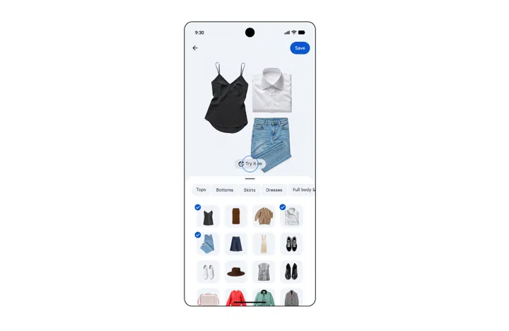 Google Photos wardrobe via Google Photos