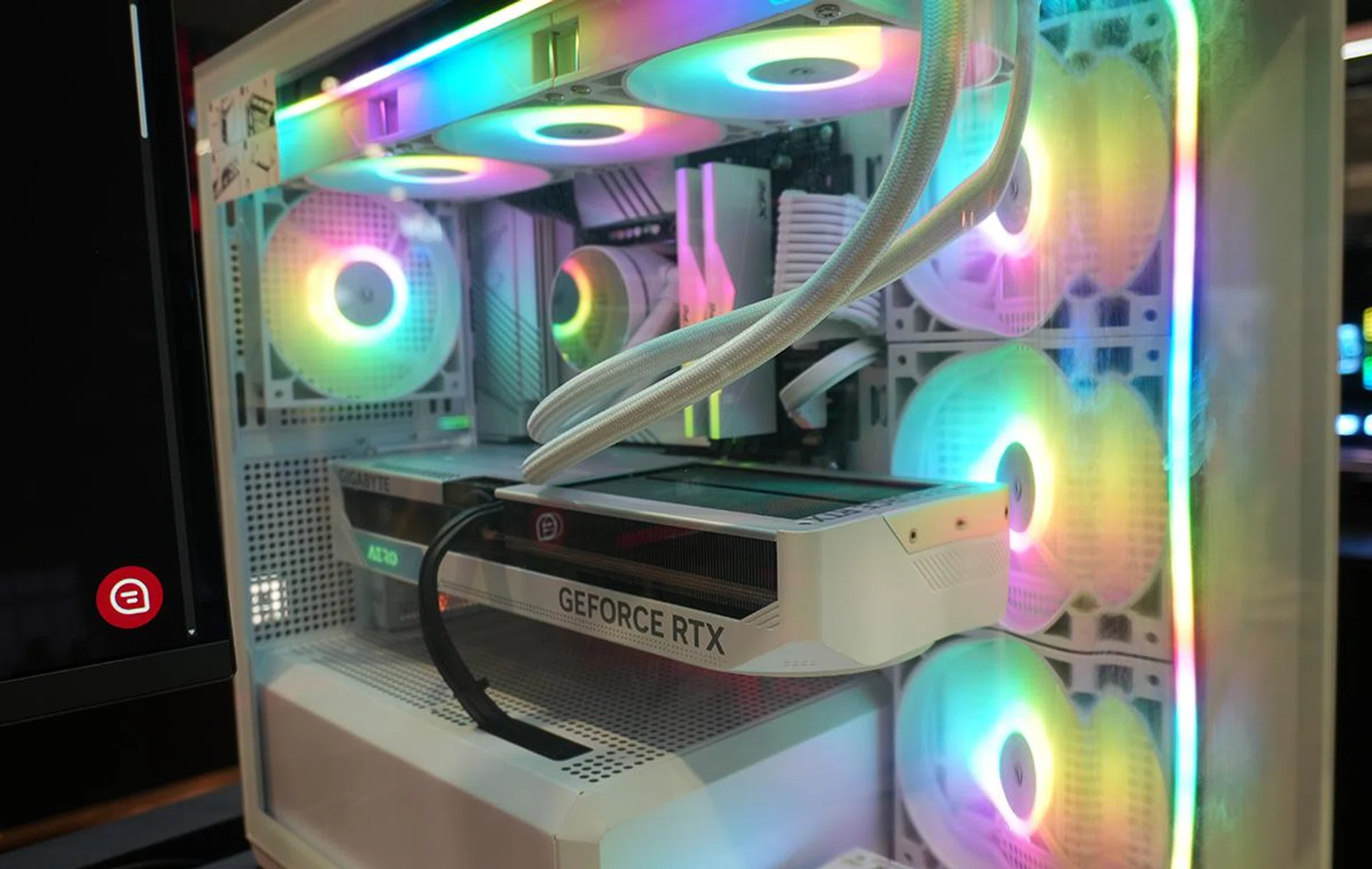 PC Builders Aftershock and Dreamcore both had 5060Ti PC builds. Image: HWZ