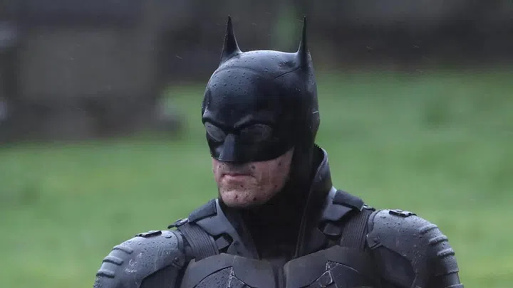 Robert Pattinson's stunt double in the Batsuit. 