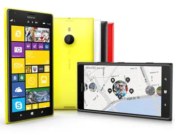 The Nokia Lumia 1520 will be available in four colors -  yellow, white, black and glossy red. <br> Image source: Nokia