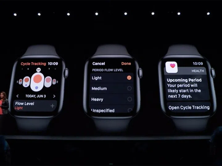 If you don't have an Apple Watch, know that the Cycle Tracking feature is also coming to the iPhone via the Health app in iOS 13.