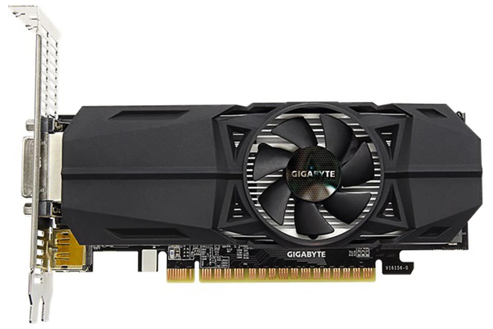 Gigabyte GeForce GTX 1050 Ti OC Low Profile 4G . (Image source: Gigabyte)