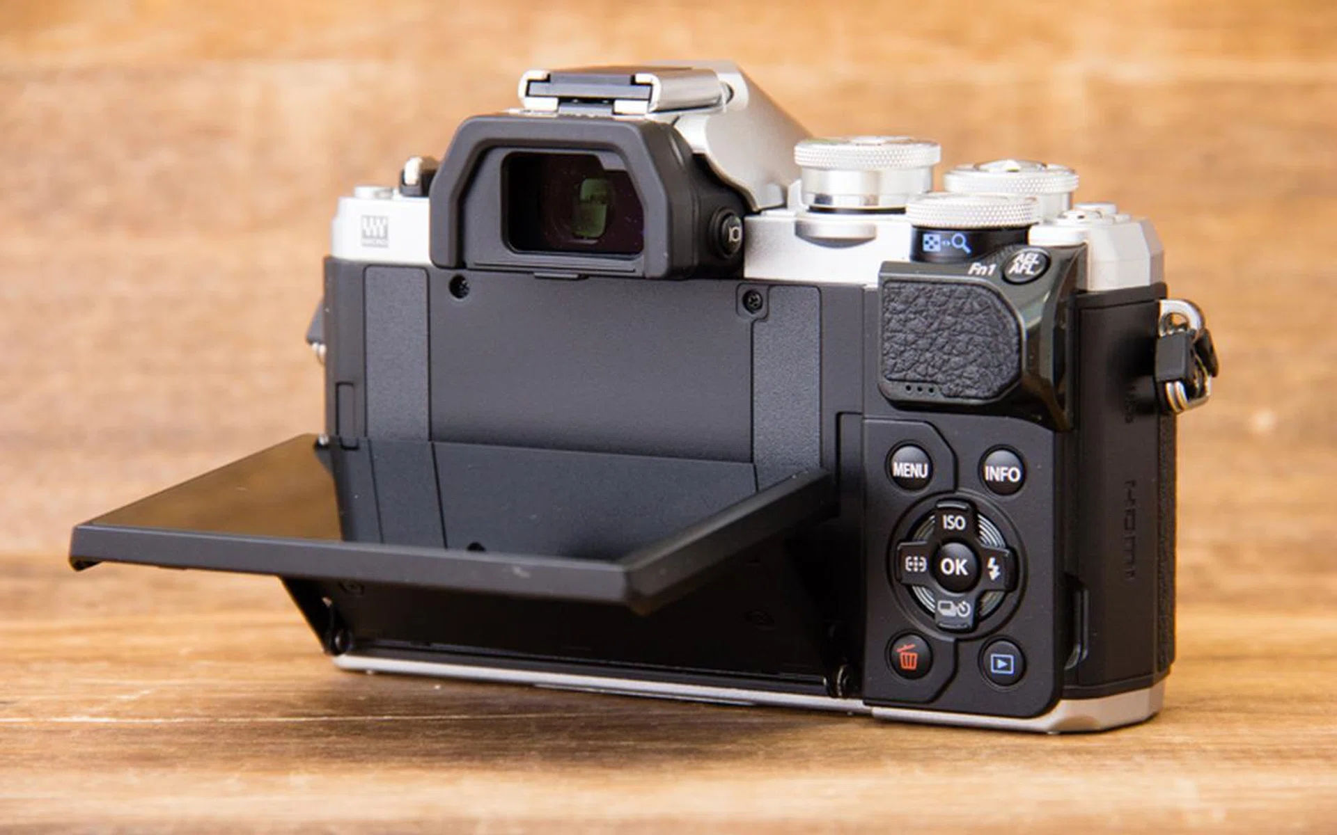 The touchscreen LCD tilts and the d-pad now comes with printed labels.