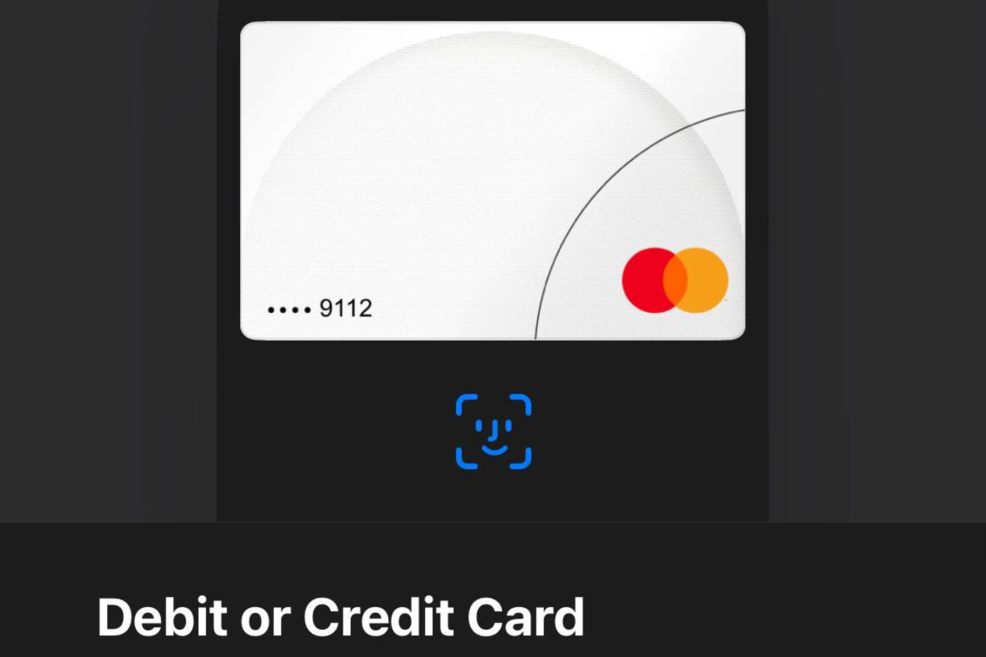 Apple Pay Wallet Set-up for bank cards. 