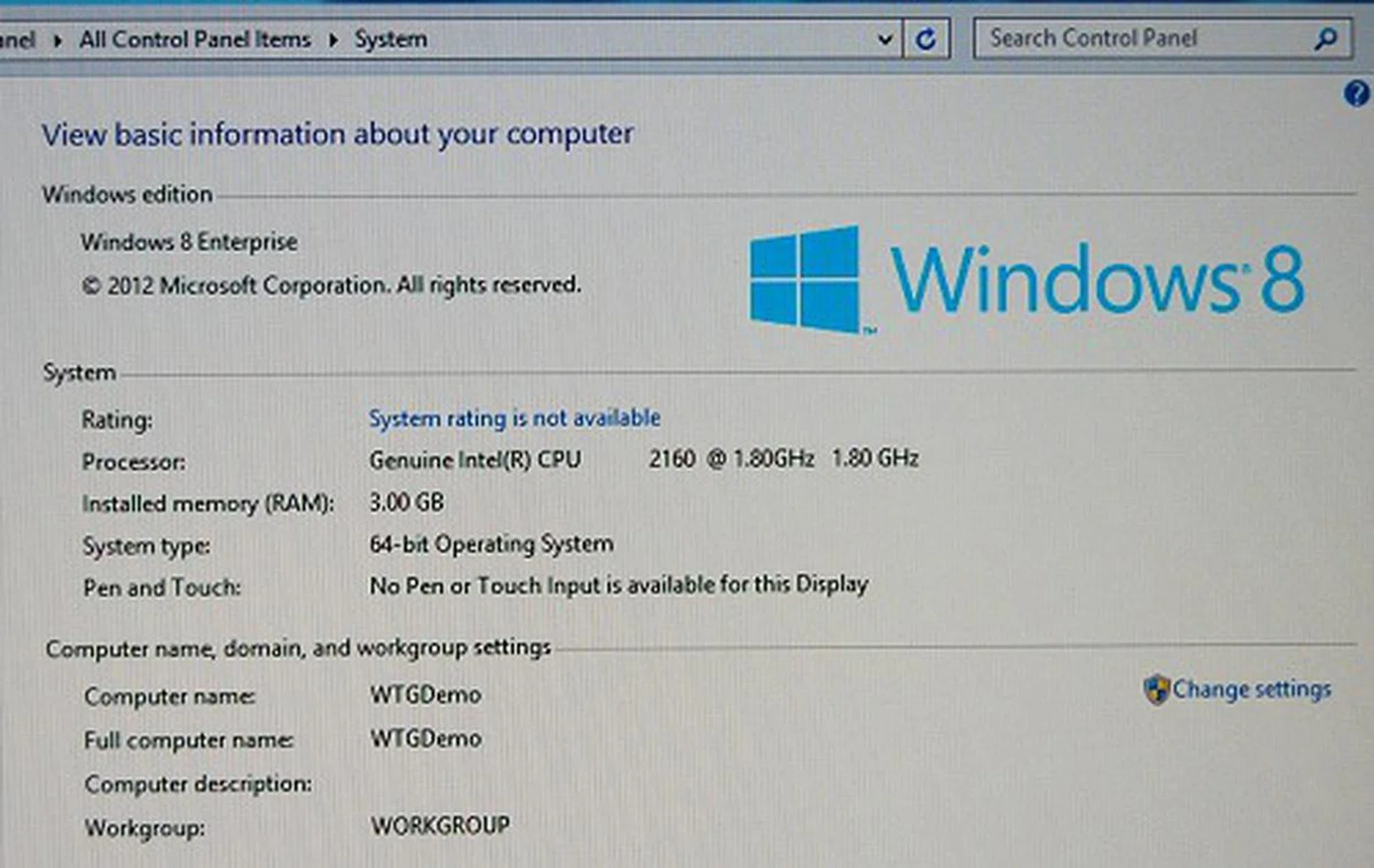This is the system properties tab in case you’re interested.