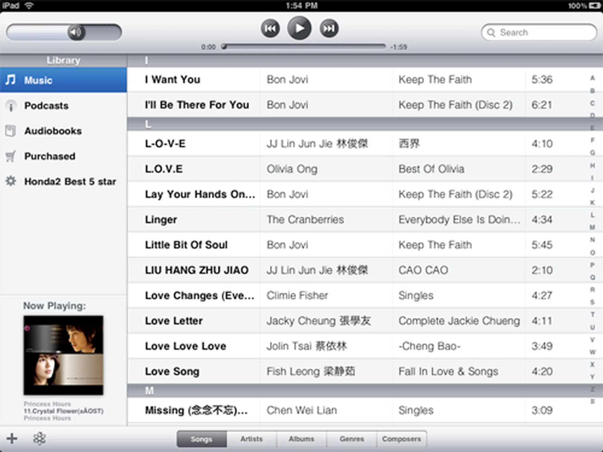 Seeing that iTunes is the world's most popular desktop music player, most people should have no problem navigating and playing songs on the iPad.
