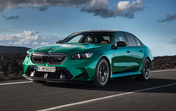 Behold, the new BMW M5. (Image source: BMW)