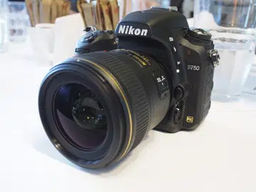 The new full-frame Nikon D750.