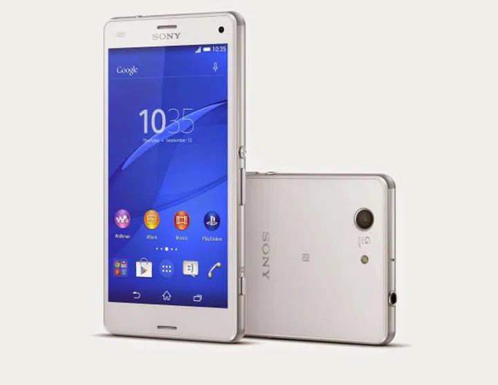 The Xperia Z3 Compact smartphone.
